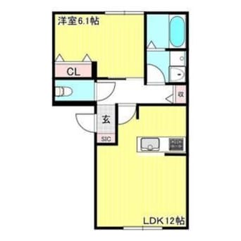 間取図 トリニティⅠ号館