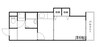 MISTRAL岡田 1DKの間取り