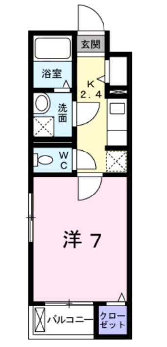 間取図 エスポワール北条口