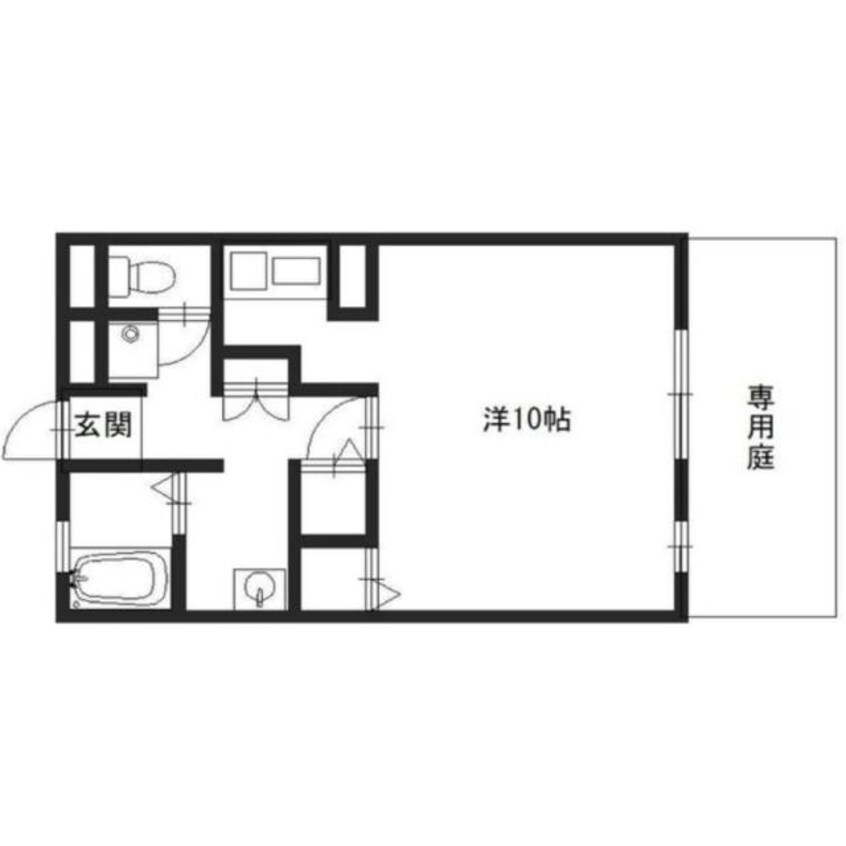 間取図 メゾンボヌール
