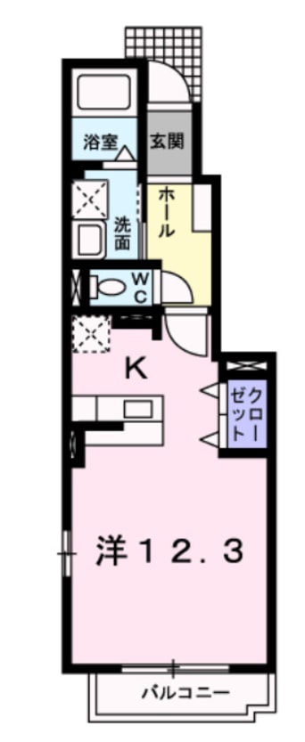 間取図 メゾングレース