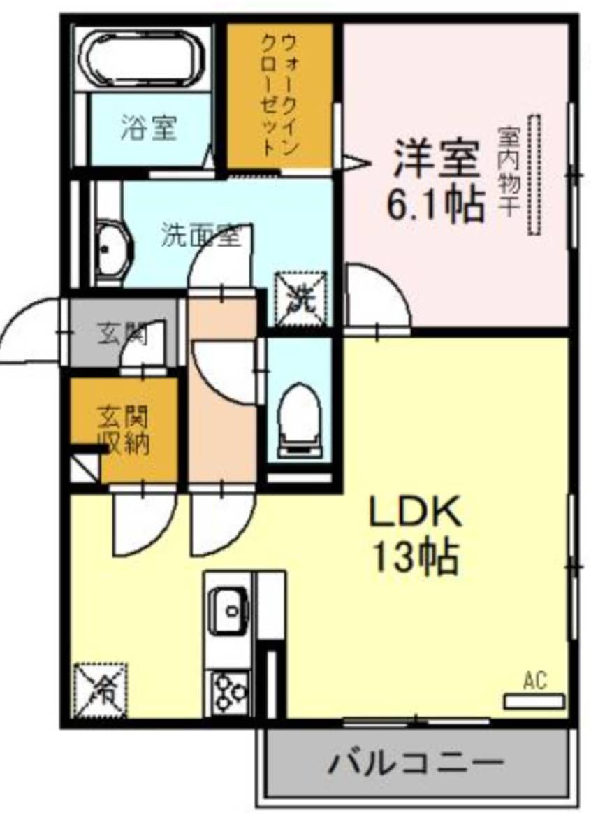 間取図 リジエール加古川