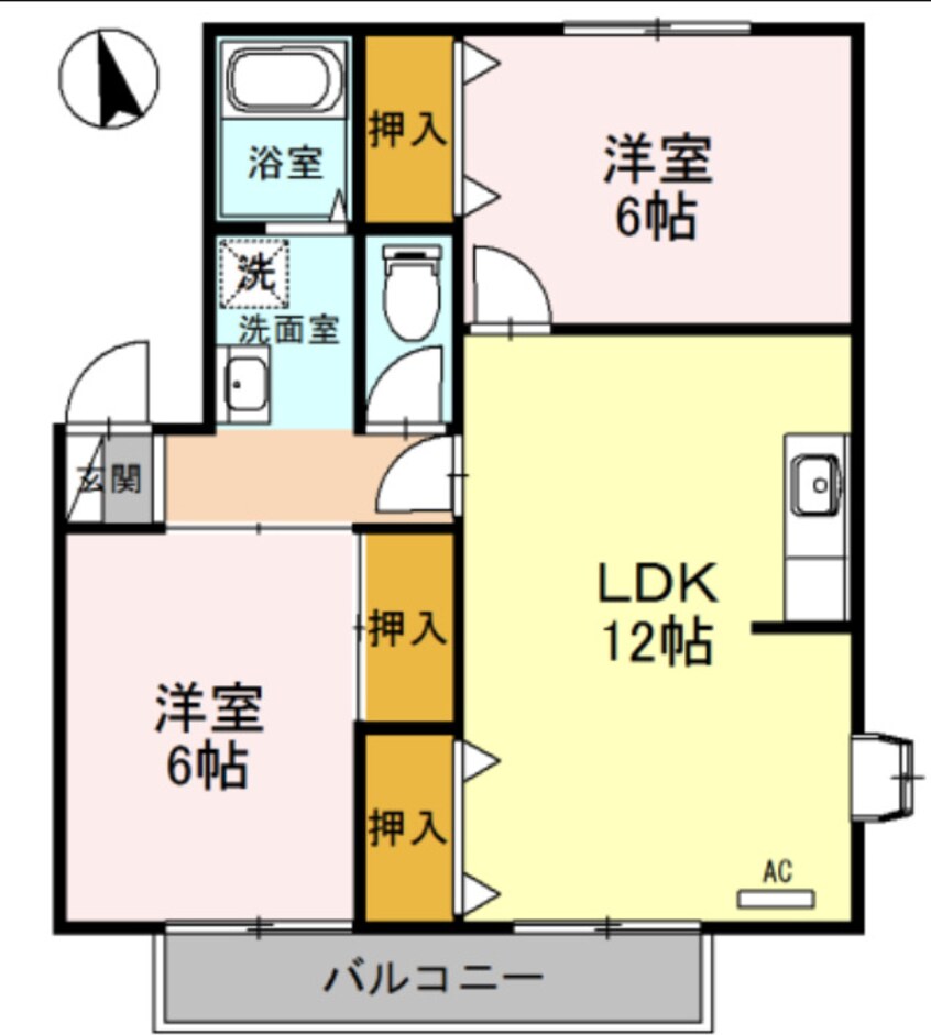 間取図 グランメゾン・Ⅰ Ｂ棟