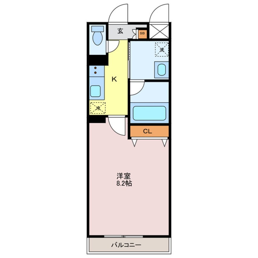 間取図 LEMIZE手柄