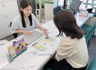 エイブル上石神井店の接客写真