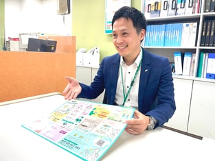 エイブル竹ノ塚店の接客写真