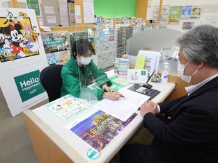 エイブル船堀店の接客写真