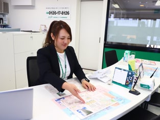 エイブル本山店の接客写真