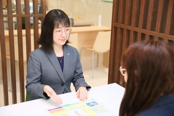 エイブル登戸店の接客写真