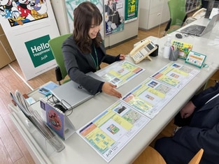 エイブル大倉山店の接客写真