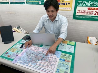 エイブル目白店の接客写真
