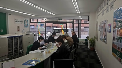 エイブル井尻店の接客写真