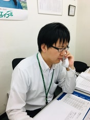 エイブルネットワーク徳重店の接客写真
