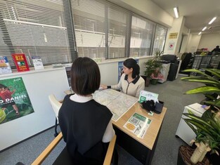 エイブルネットワーク大須店の接客写真