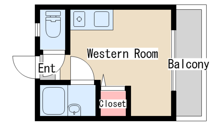 間取図 パインハイツ