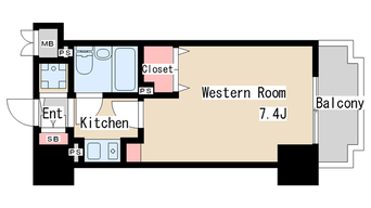 間取図 ライオンズマンション三宮東第２