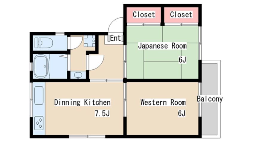 間取図 サンハイツ