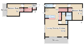 間取図 ＧＲＯＵＶ　ＭＡＩＳＯＮ須磨離宮