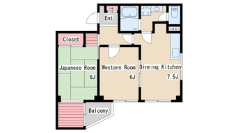 間取図 コースト須磨浦