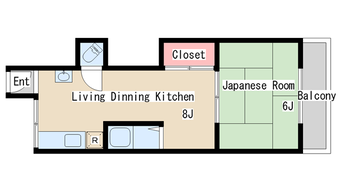 間取図 東須磨八木マンション