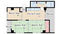 エクセル板宿の間取図