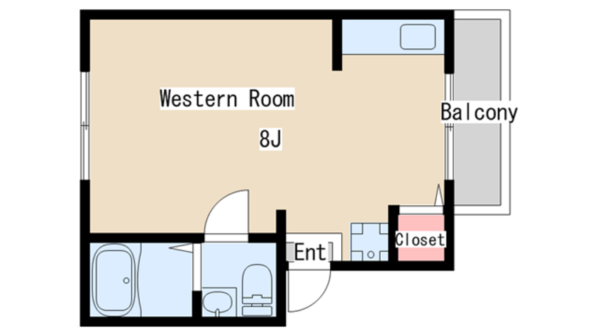間取図 ルネ月見山