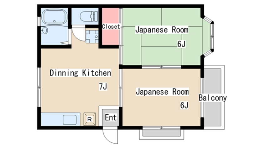 間取図 シャトル東須磨