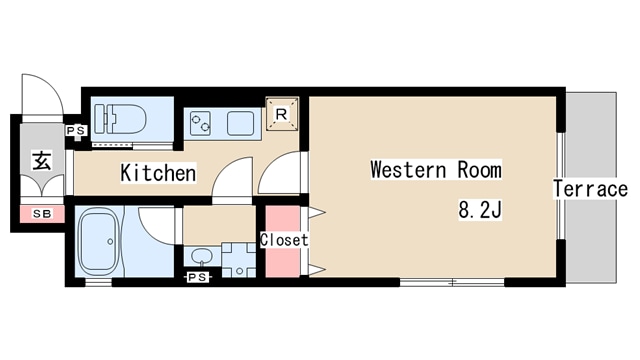 間取り図 ワコーレヴィアーノ須磨関守