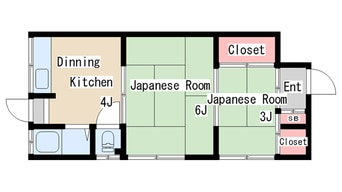 間取図 二葉町９丁目アパート