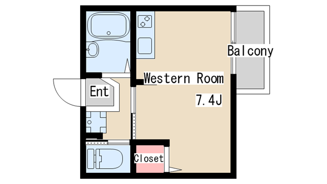 間取り図 Ａ－ＥＡＳＴ須磨海浜公園