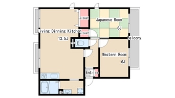 間取図 フレグランス南落合Ⅲ