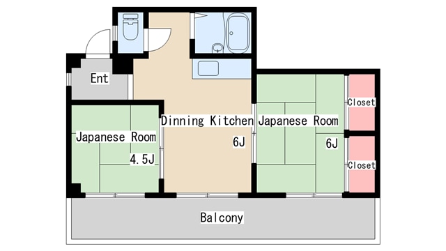間取り図 エスポワール板宿