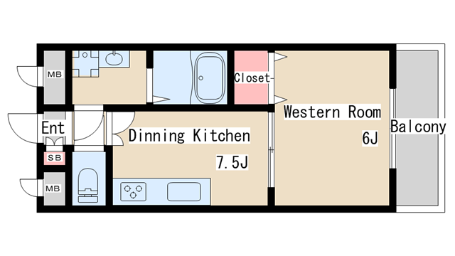 間取り図 トーカンマンション須磨月見山
