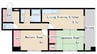 ドゥエル須磨浦 2LDKの間取り