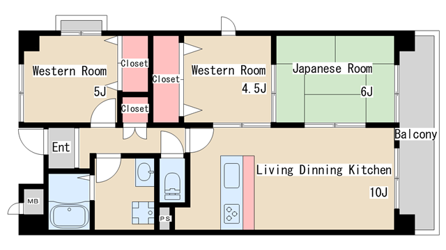 間取り図 ホップス須磨
