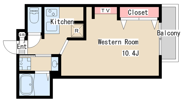 間取り図 エヌエムサンカンテキャトフＢ棟
