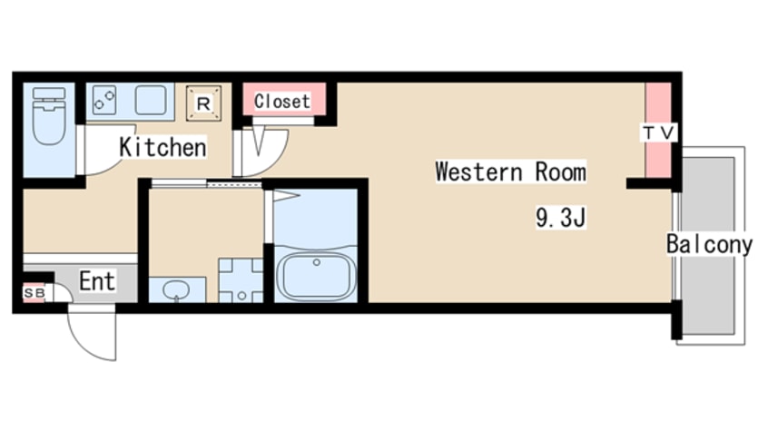 間取図 エヌエムサンカンテキャトフＣ棟