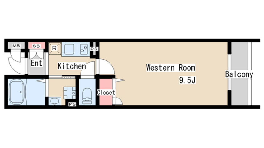 間取図 ワコーレヴィアーノ須磨千守町