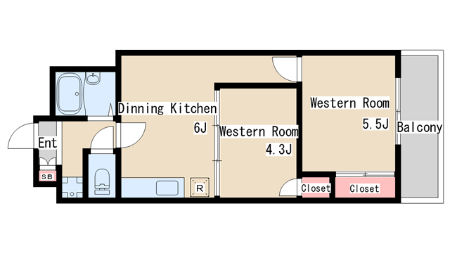 間取り図 グランドシャトー板宿Ⅱ