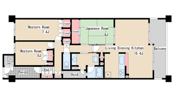 間取図 コート須磨関守町