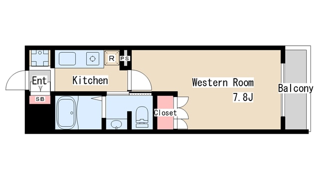 間取り図 ベルトゥリー板宿ＳＯＵＴＨ