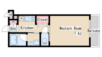 間取図 ワコーレヴィアーノ須磨行幸町