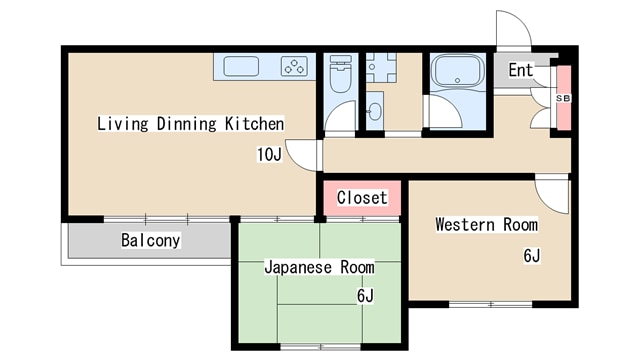 間取り図 グリーンハイツ妙法寺Ｂ棟