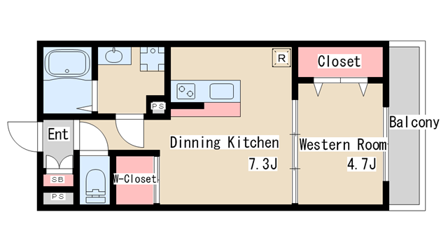 間取り図 ＫＴＩレジデンス月見山Ⅱ
