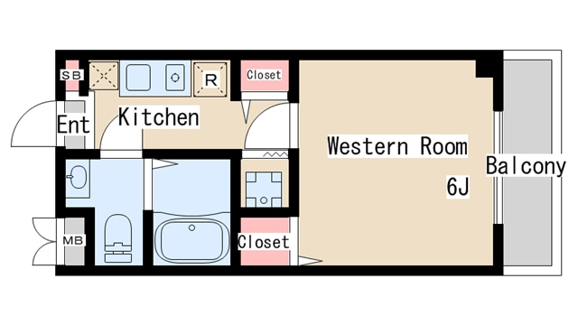 間取り図 リバーサイド樫の木