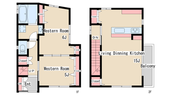 間取図 須磨寺町２丁目貸家
