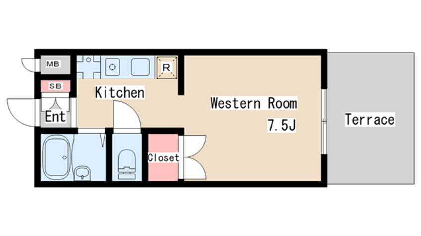間取図 エスポワール須磨