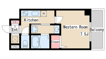 間取図 メインステージ須磨