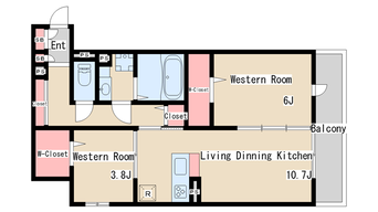 間取図 Ｐｒｅｍｉｅｒｅ　ＳＡＫＵＲＡ