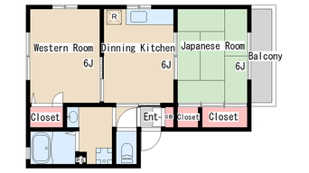 間取図 須磨天神ハイツ